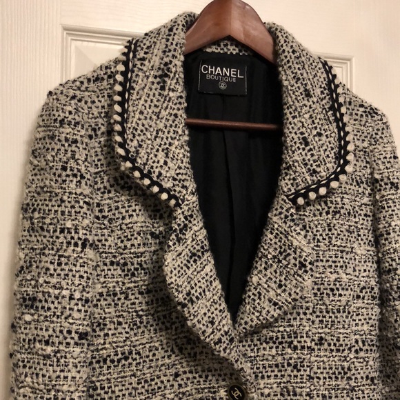 💯Authentic CHANEL Tweed Blazer / Jacket - Picture 3 of 9
